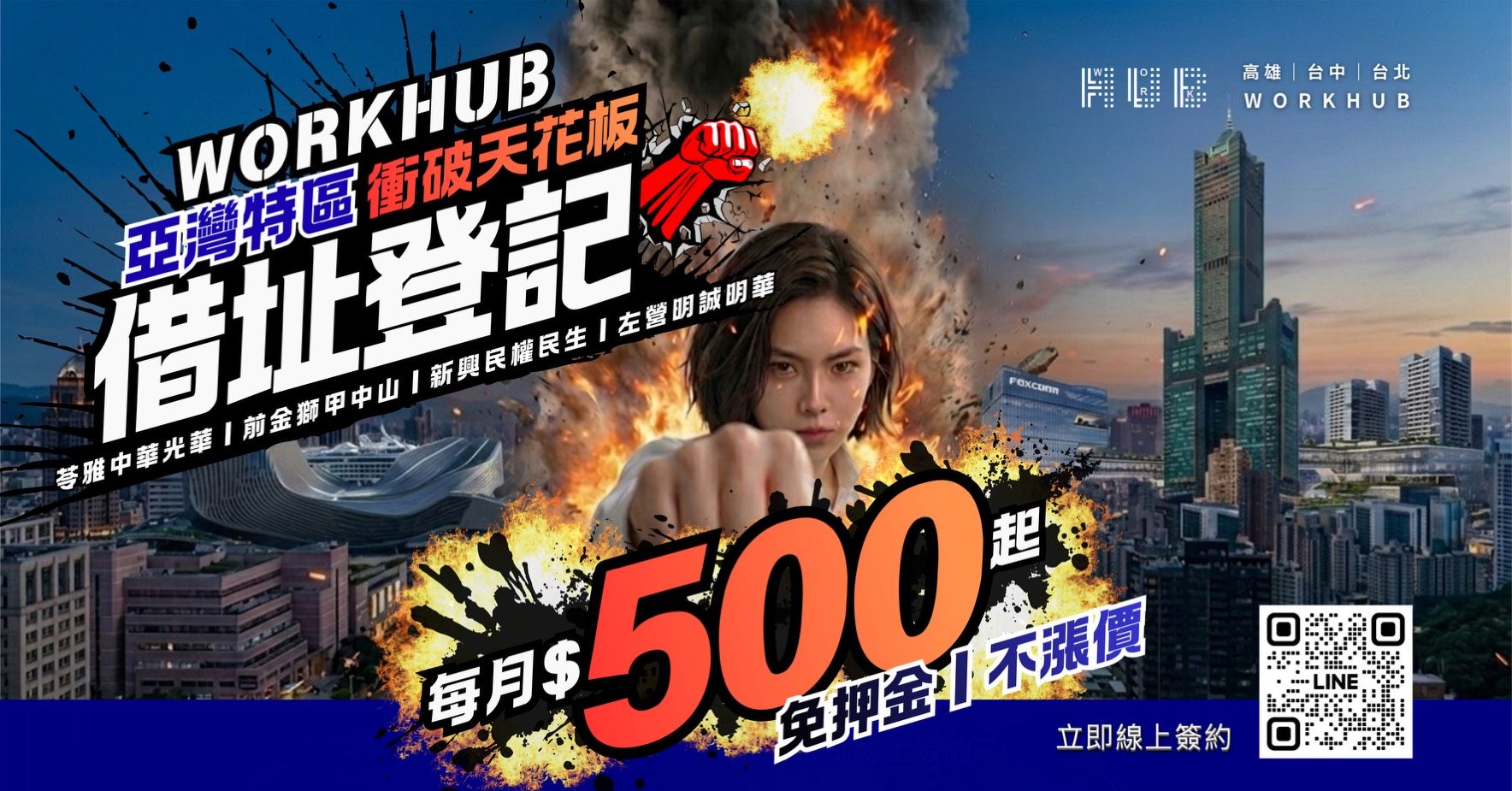 WORK HUB Meeting Campaign